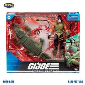 CROC MASTER Y FIONA - GI JOE CLASSIFIED 6"
