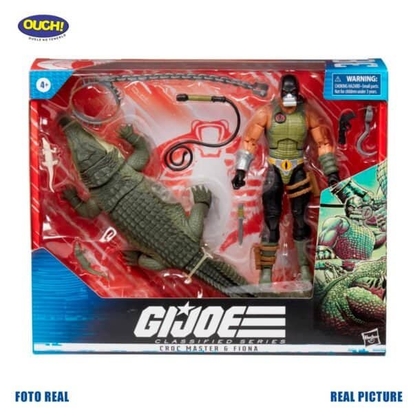 CROC MASTER Y FIONA - GI JOE CLASSIFIED 6"