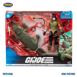 CROC MASTER Y FIONA - GI JOE CLASSIFIED 6"
