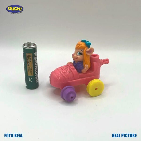 CARRITO ROSADO CHIP ´N DALE MC DONALD´S 1989 - Imagen 2