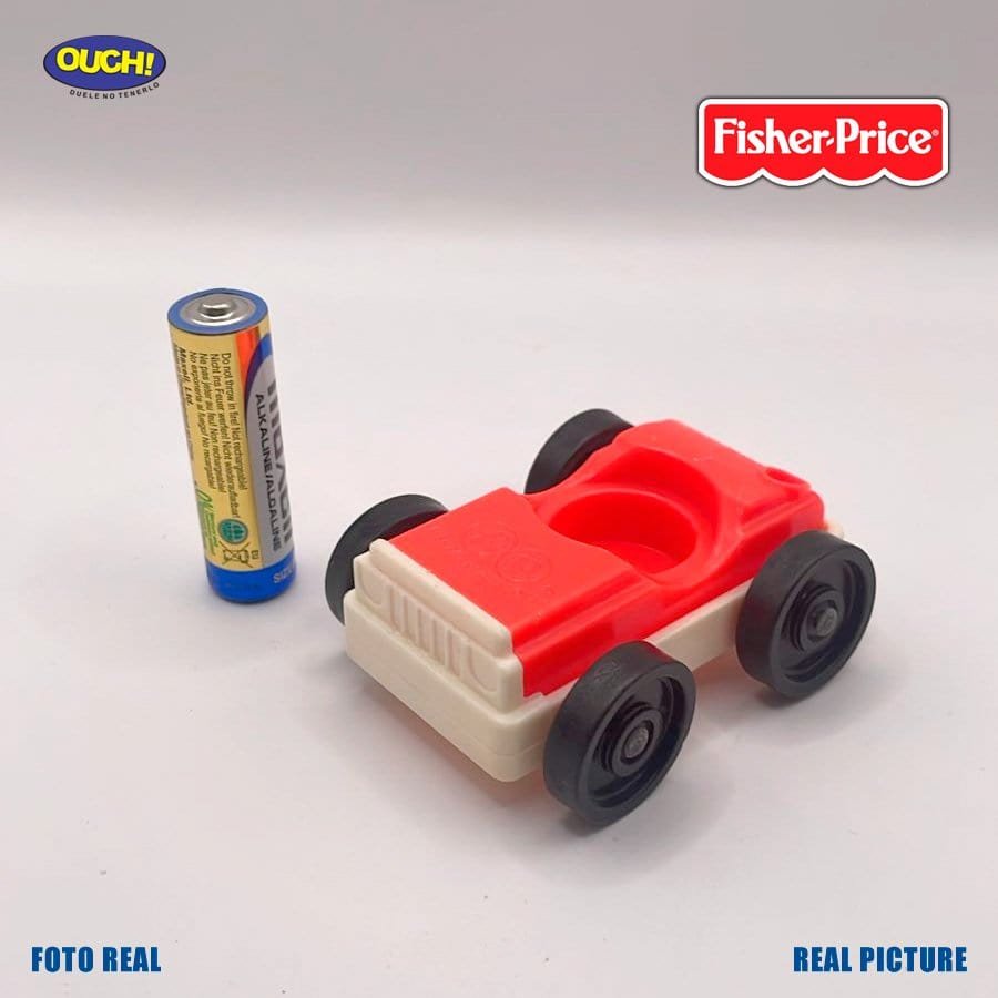 Carro Rojo & Blanco Fisher Price / Red & White Car - Imagen 2