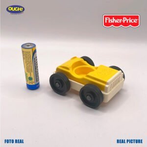 Carro Amarillo & Blanco Fisher Price /  Yellow & White Car