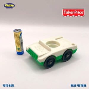 Carro Verde & Blanco Fisher Price /  Green & White Car
